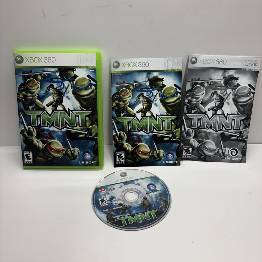 TMNT (Teenage Mutant Ninja Turtles) for‎ Microsoft Xbox 360 CIB Complete